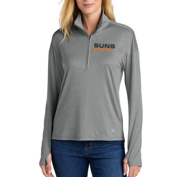 New Era® Women’s Power 1/2-Zip - Embroidered Logo Thumbnail