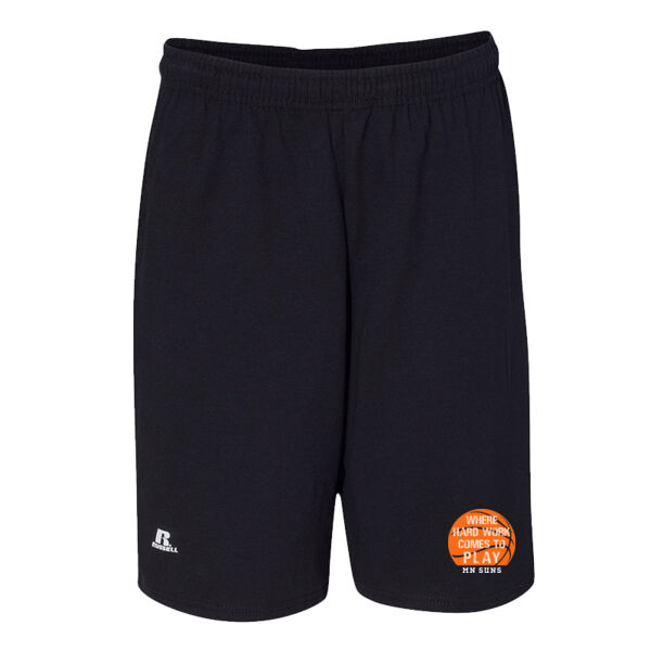 Russell - Basic Cotton Pocket Shorts - Printed Logo Thumbnail