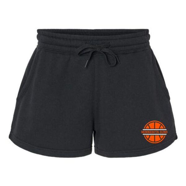 Independent Trading Co. - Women's Lightweight California Wave Wash Fleece Shorts - Embroidered Logo Thumbnail