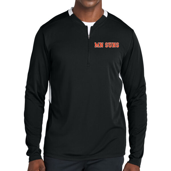 Sport-Tek Club 1/4 -Zip Pullover - Printed Logo Thumbnail