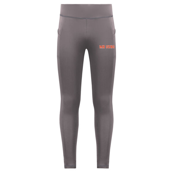 Holloway - Girls Tights Powered by Coolcore® - Printed Logo Thumbnail