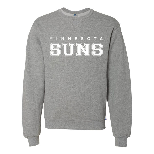 Russell Athletic Dri-Power Crewneck Sweatshirt - Printed Logo Thumbnail