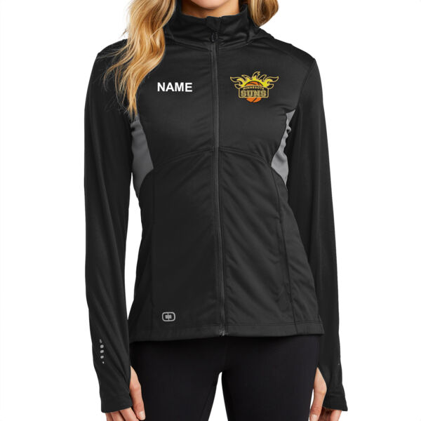 OGIO® Ladies Pivot Soft Shell - Embroidered Logo ** Add Name for $5! ** Thumbnail