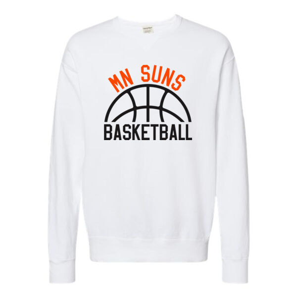 ComfortWash by Hanes - Garment-Dyed Crewneck Sweatshirt - Printed Logo ** Add Name for $5! ** Thumbnail