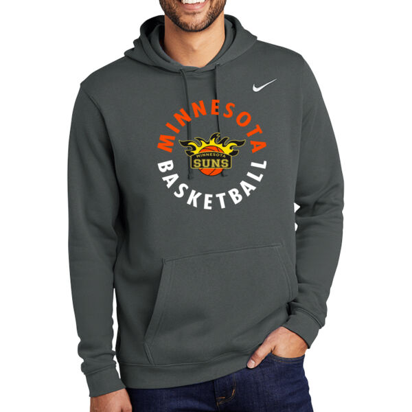 Nike Club Fleece Pullover Hoodie - Printed Logo ** Add Name for $5! ** Thumbnail