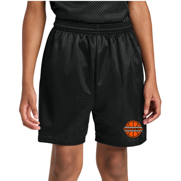 A4 - Youth Sprint 6" Mesh Short - Printed Logo Thumbnail
