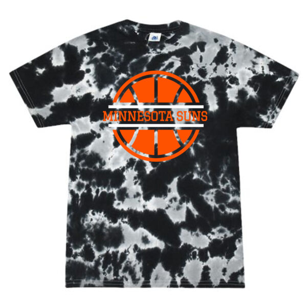 Colortone - Youth Multi-Color Tie-Dyed T-Shirt - Printed Logo Thumbnail