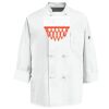 Eight Knot Button Chef Coat with Thermometer Pocket Thumbnail