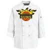 Eight Knot Button Chef Coat with Thermometer Pocket Thumbnail