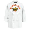 Eight Knot Button Chef Coat with Thermometer Pocket Thumbnail