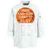 Eight Knot Button Chef Coat with Thermometer Pocket Thumbnail