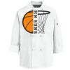 Eight Knot Button Chef Coat with Thermometer Pocket Thumbnail
