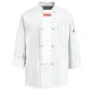 Eight Knot Button Chef Coat with Thermometer Pocket Thumbnail