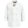 Eight Knot Button Chef Coat with Thermometer Pocket Thumbnail