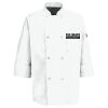 Button Chef Coat with Thermometer Pocket Thumbnail