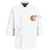 Button Chef Coat with Thermometer Pocket Thumbnail