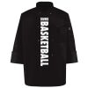 Ten Pearl Button Black Chef Coat Thumbnail