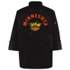 Ten Pearl Button Black Chef Coat Thumbnail