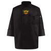 Black Knot Button Chef Coat Thumbnail